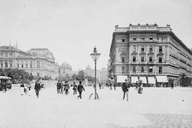 historische Aufnahme von Wien