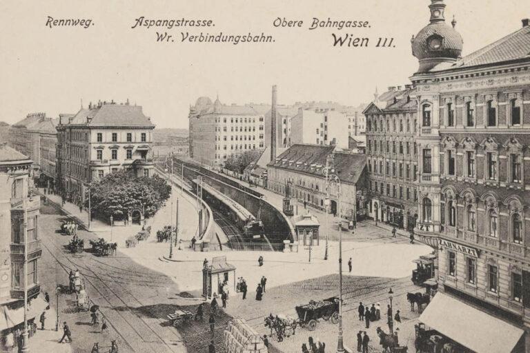 historische Aufnahme von Wien-Landstraße