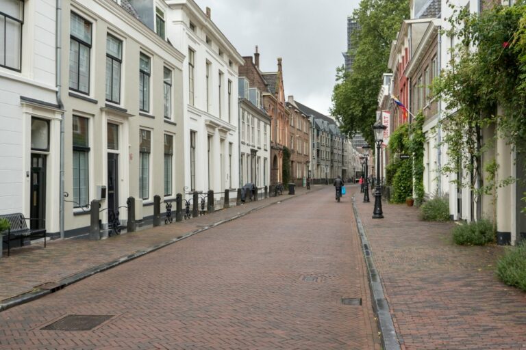 Straße in Utrecht