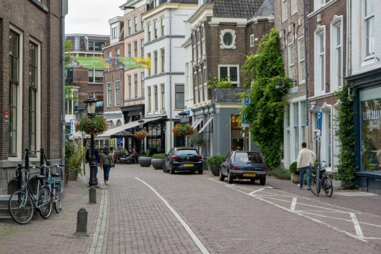 Straße in Utrecht