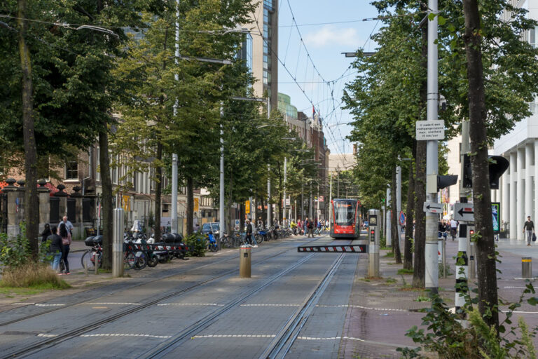 Straßenbahn, Schienen, Allee