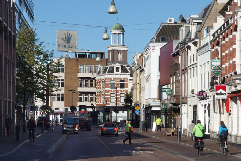 Straße in Utrecht