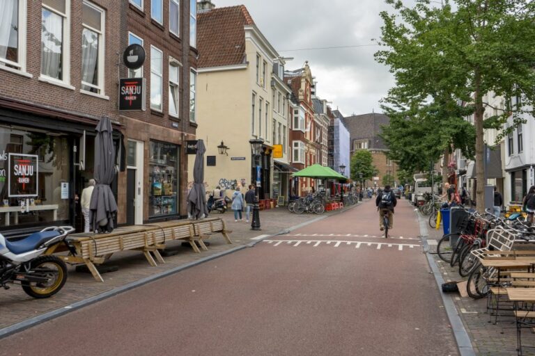 Straße im Zentrum von Utrecht