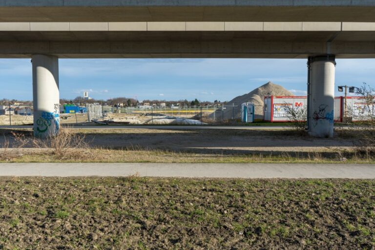 Viadukt, Baustelle, Wien-Donaustadt