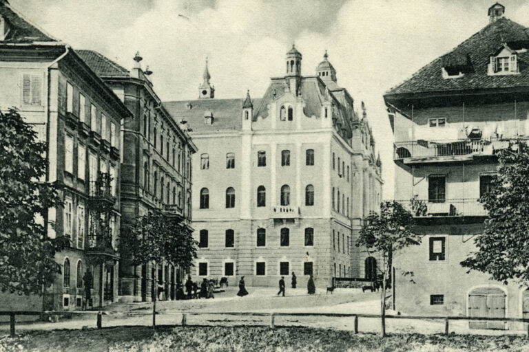 historische Aufnahme von Ljubljana