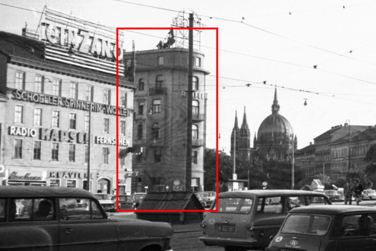 Straße, Häuser, Kirche, Autos