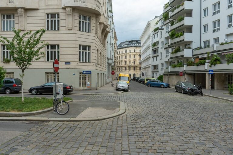 Straße in Wien