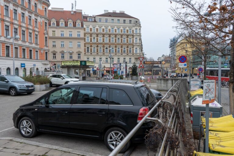 Parkplatz, Altbauten, Wien-Landstraße