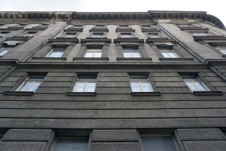 Fassade eines Amtsgebäudes in Wien-Landstraße